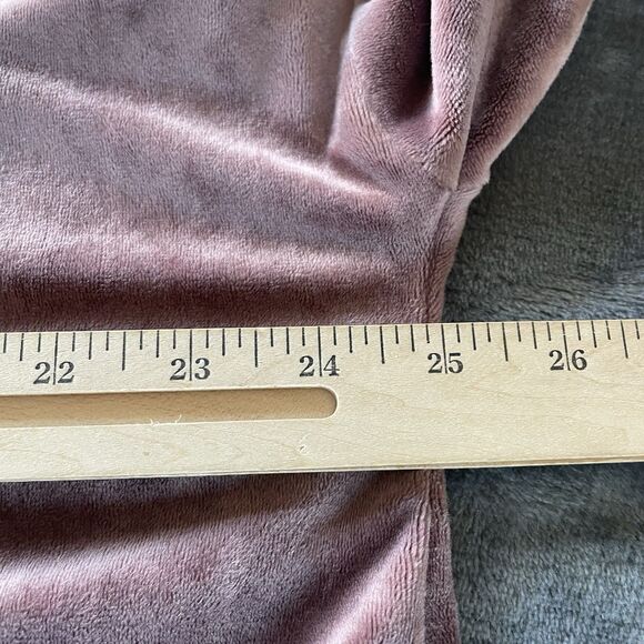 J Jill Pure Jill XL Mauve Pink Purple Velvet Velour Set Track Suit Lounge NWT - Picture 10 of 16